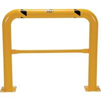 High Profile Machinery Guards, 4' W x 3.5' H, Yellow Haskins Industrial Inc.