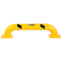 Low Profile Rack Guards, 3' W x 0.75' H, Yellow Haskins Industrial Inc.
