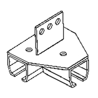 Beam Mount Curtain Partition Connector Haskins Industrial Inc.