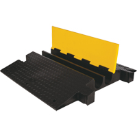 Yellow Jacket&reg; Extreme Crossover Cable Protector, 2 Channels, 35.75" L x 42.125" W x 5.125" H Haskins Industrial Inc.