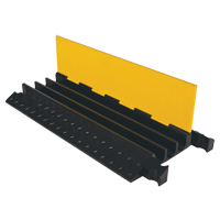 Yellow Jacket&reg; Heavy Duty Cable Protector, 3 Channels, 36" L x 18.5" W x 2.875" H Haskins Industrial Inc.