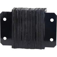 Butoirs de quai lamell&eacute;s, Horizontal, Caoutchouc, 12" la x 4" p x 10" h Haskins Industrial Inc.