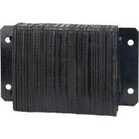 Butoirs de quai lamell&eacute;s, Horizontal, Caoutchouc, 18" la x 4" p x 12" h Haskins Industrial Inc.