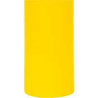 Polyethylene Bollard Cover, 4-1/2" Dia. x 64" L, Red/Yellow Haskins Industrial Inc.