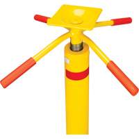 Cric pour remorque &agrave; capacit&eacute; statique de 50 000 lb, Cap. de levage 2,5 tonnes Haskins Industrial Inc.