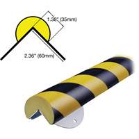 WPK-A+ Profile 1M Corner Protection Bumper Guard Wall Protection Kit Haskins Industrial Inc.