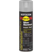 V2100 System Enamel Spray Paint, Silver Aluminum, Gloss, 14 oz., Aerosol Can Haskins Industrial Inc.
