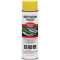 Peinture pour traçage de ligne pour terrain de gymnastique Industrial Choice AF1600, Jaune, 17 oz, Canette a&eacute;rosol Haskins Industrial Inc.