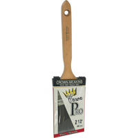 Angular Pro Paint Brush, Poly/Nylon, Wood Handle, 2-1/2" Width Haskins Industrial Inc.