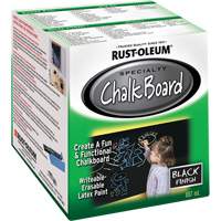 Chalk Board Paint, 877 ml, Can, Black Haskins Industrial Inc.