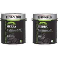 Sierra S60 Water-Based Epoxy Maintenance Coating Kit, Gallon, Grey Haskins Industrial Inc.