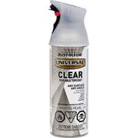 Universal Durable Top Coat, 312 g, Aerosol Can, Frosted Pearl Haskins Industrial Inc.