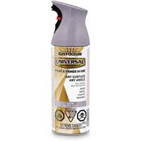 Universal&reg; Enamel Paint & Primer In One, Silver Lilac Purple, Satin, Aerosol Can Haskins Industrial Inc.