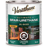Rev&ecirc;tement &agrave; fini diamant pour bois Varathane, 946 ml, Transparent, Semi-brillant Haskins Industrial Inc.