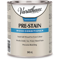 Conditionneur de bois &agrave; base d'eau de premi&egrave;re qualit&eacute; Varathane, 946 ml, Transparent, Transparent Haskins Industrial Inc.