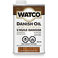 Watco&reg; Danish Oil, 947 ml, Black Walnut, Transparent Haskins Industrial Inc.