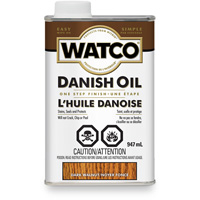 Huile danoise Watco, 947 ml, Noyer fonc&eacute;, Transparent Haskins Industrial Inc.