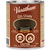 Varathane&reg; Premium Gel Stain, 946 ml, Espresso Haskins Industrial Inc.