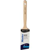 Brosse coup&eacute;e Master, Poly/nylon, Manche Bois, Largeur de 2" Haskins Industrial Inc.