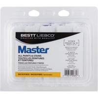 Couvre-rouleau en microfibre Master, Nap 10 mm (3/8"), 101,6 mm (4") l Haskins Industrial Inc.
