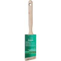 Brosse de pouce &agrave; angle One Coat, Soie blanche, Manche Bois, Largeur de 2" Haskins Industrial Inc.