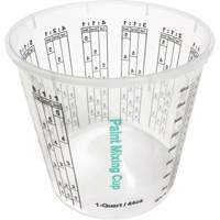 Gobelet en plastique pour m&eacute;lange de peinture, 1,25 L Haskins Industrial Inc.