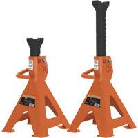 872B Jack Stands, Locking Handle/Ratchet, 12 Ton(s) Capacity, 19-1/4" - 28-1/3" H Haskins Industrial Inc.