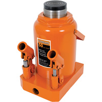 352A Bottle Jack, 50 tons, Manual Hydraulic, 19-3/4" Raised Height Haskins Industrial Inc.
