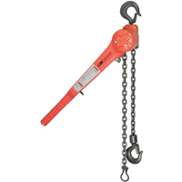 Lever Hoist - Series 640 Puller, 5' Lift, 1500 lbs. (0.75 tons) Capacity, Steel Chain Haskins Industrial Inc.