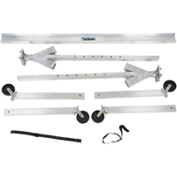 Adjustable Aluminum Gantry Crane, 8' L, 2000 lbs. (1 tons) Capacity Haskins Industrial Inc.