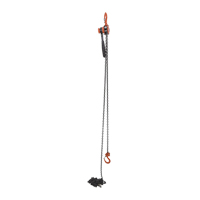 Mini Lever Hoist, 20' Lift, 1000 lbs. (0.5 tons) Capacity, Steel Chain Haskins Industrial Inc.