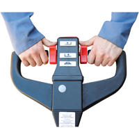 Fully Powered Electric Pallet Truck, 4500 lbs. Cap., 48" L x 30.25" W Haskins Industrial Inc.