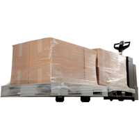 Fully Powered Electric Pallet Truck With  Stand-On Platform, 4500 lbs. Cap., 96" L x 30" W Haskins Industrial Inc.