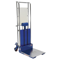 Gerbeur Hefti-Lift, M&eacute;canisme Pompe au pied, Capacit&eacute; de 880 lb, Levage max de 59" Haskins Industrial Inc.
