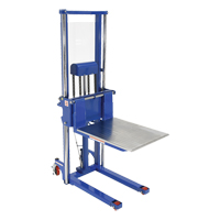 Gerbeur Hefti-Lift, M&eacute;canisme Pompe au pied, Capacit&eacute; de 1500 lb, Levage max de 63" Haskins Industrial Inc.
