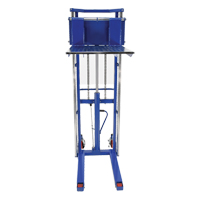 Gerbeur Hefti-Lift, M&eacute;canisme Pompe au pied, Capacit&eacute; de 1500 lb, Levage max de 63" Haskins Industrial Inc.