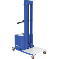 Gerbeur &agrave; levage rapide, M&eacute;canisme &eacute;lectrique, Capacit&eacute; de 400 lb, Levage max de 57" Haskins Industrial Inc.