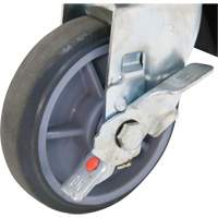 Narrow Mast Powered Lift Stacker, Electric Operated, 1000 lbs. Capacity, 63" Max Lift Haskins Industrial Inc.