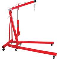Folding Shop Crane, 4000 lbs. (2 tons) Capacity Haskins Industrial Inc.