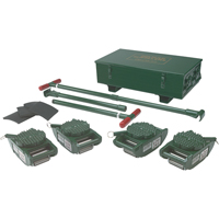 Ensemble de rouleaux pour machine, Capacit&eacute; 15 tonnes Haskins Industrial Inc.