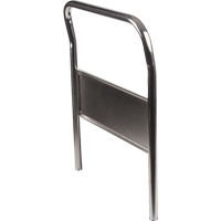 Poign&eacute;e chrom&eacute;e de 24" pour chariot &agrave; plateforme Haskins Industrial Inc.