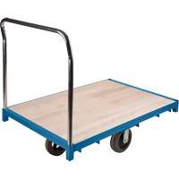 Heavy-Duty Platform Truck, 48" L x 24" W, 2000 lbs. Capacity, Rubber Casters Haskins Industrial Inc.