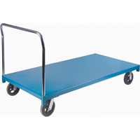 Heavy-Duty Platform Truck, 72" L x 36" W, 2000 lbs. Capacity, Rubber Casters Haskins Industrial Inc.