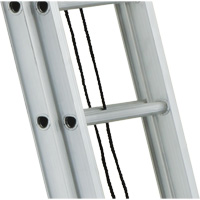 Industrial Heavy-Duty Straight Ladders, 8', Aluminum, 300 lbs., CSA Grade 1A Haskins Industrial Inc.