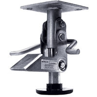 Floor Lock Brakes - Heavy-Duty, 4-3/4" Extended Height, 3-11/16" Retracted Height Haskins Industrial Inc.