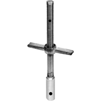 Scaffolding Accessories - Adjustable Jack Screw, Adjustable Jack Screw, 24" W x 24" H Haskins Industrial Inc.