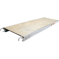 Plateformes de travail - Plancher en contreplaqu&eacute;, Bois, 7' lo x 24" la Haskins Industrial Inc.