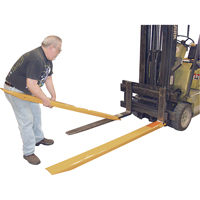 Rallonges de fourches, 63" l x 7" la, Pour des largeurs de fourches 6" Haskins Industrial Inc.