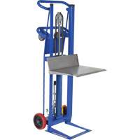 Hydra Lift Platform Stacker, Foot Pump Operated, 750 lbs. Capacity, 52" Max Lift Haskins Industrial Inc.