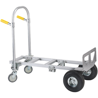 Spartan Jr. Economy Convertible Truck, Aluminum, 1000 lbs. Capacity Haskins Industrial Inc.